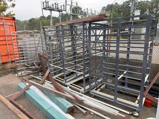 Assortment of Metal Racks