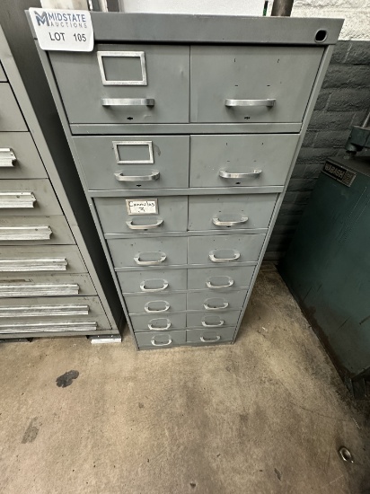 Storage Cabinet With Contents