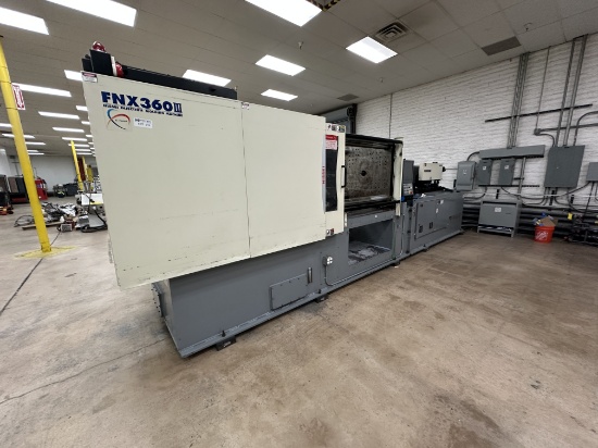 2014 Nissei Fnx360 Iii 400 Ton Injection Molding Machine