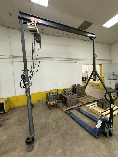 2 Ton Rolling Overhead Electric Hoist