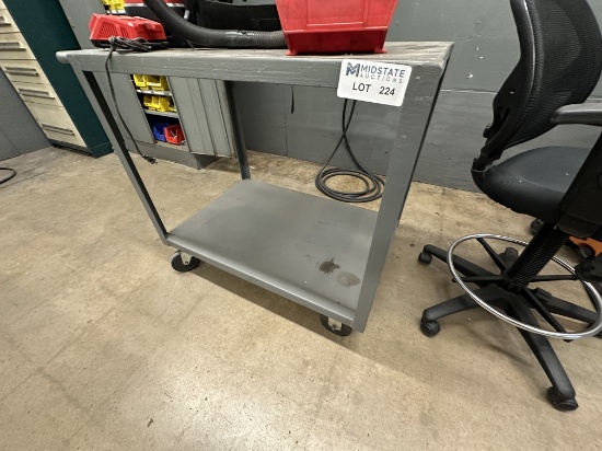 Rolling Metal Cart