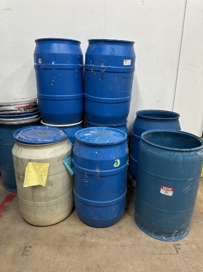 Plastic Empty Barrels