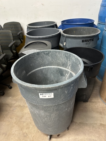 55 Gallon Trash Cans