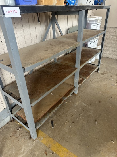 Metal Shelve System No Contents