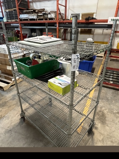 Rolling Bakers Rack