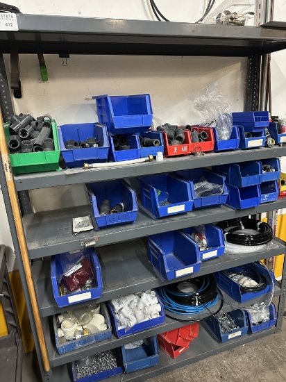 Metal Rack With All Contents Included