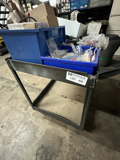 Rolling Cart No Contents