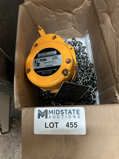 Harrigton 1/2 Chain Hoist