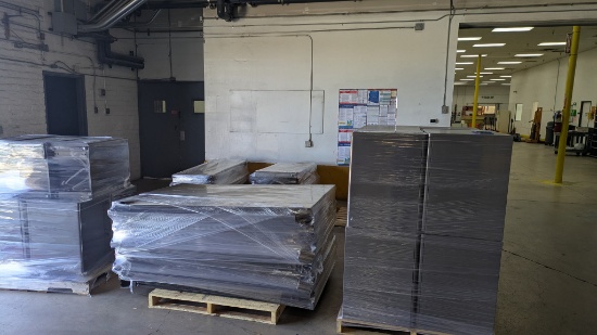 12 Sets of Palitized Cubicles