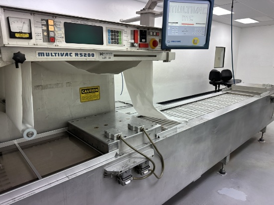 Multvac R5200 Form, Fill & Seal Thermoforming Packaging Machine