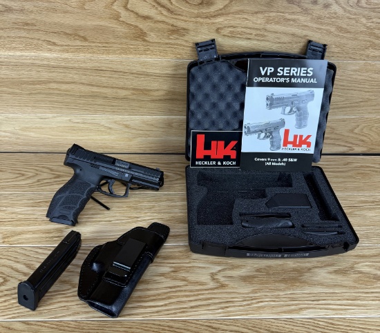 HECKLER AND  KOCH Vp9 9mm Black 2- 15rd Mags