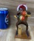 Taxidermy Frog Pen Holder Vintage Oddity