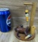 Drunk Taxidermy Frog Pen Holder Oddity