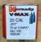 HORNADY V-MAXâ„¢ 25 CAL .257â€ 75 gr V-MAXâ„¢ Qty: 100