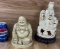 Lot of 3 Resin Asian Figurines - See Pictures for Details