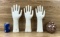Vintage Glove making molds Oddity