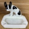 Vintage Art Deco Boston Terrier Ashtray Made In Germany