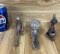 Lot of 3 Vintage Pre Columbian Style Tobacco Pipes Oddity