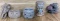 Lot of 5 Vintage Pre Columbian Style Pottery Figurines