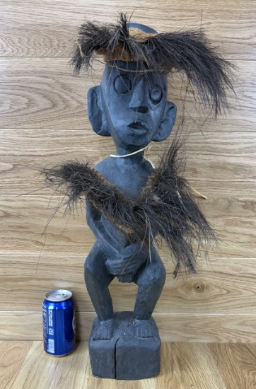 African Carved Totem Statue