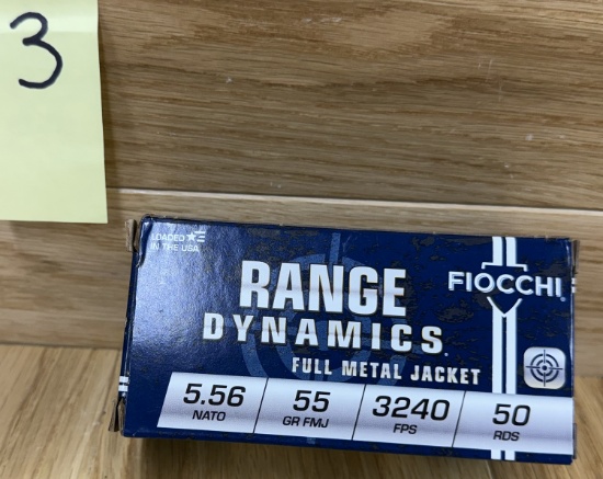 FIOCCHI 5.56 NATO 55 GR FMJ 50rds #3