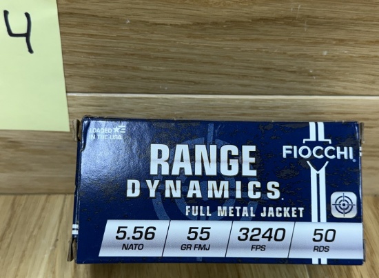 FIOCCHI 5.56 NATO 55 GR FMJ 50rds #4