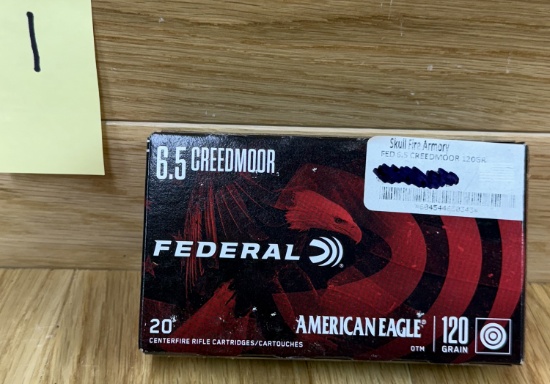 Federal American Eagle 6.5 Creedmoor 120 GRAIN #1