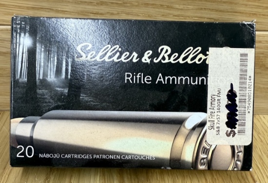 Sellier & Bellot 7x57 140grs 9,1 g  FMJ