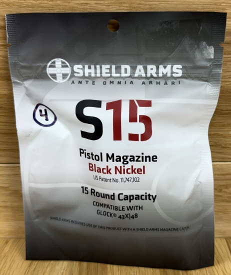 Shield Arms S15 Pistol Magazine 15rd Capacity Glock 43x I Glock 48 #4