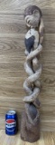Haitian Snake Fertility Carving
