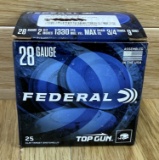Federal Top Gun 28 Gauge 2.75â€ .75 oz #9 Shot