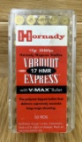 Hornady 17 HMR With V-Max Bullet 17Grain