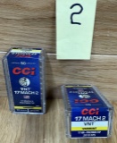 Lot of 2 CCI 17 MACH 2 VNT #2