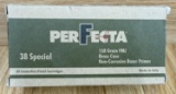 Perfecta 158 Grain FMJ .38 Special