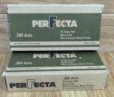 Lot of 2 Perfecta 95 Grain FMJ .380 Auto