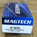 MAGTECH .32 S&WL 6,35g (98gr) LRN (32SWLA)