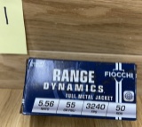 FIOCCHI 5.56 NATO 55 GR FMJ 50rds #1