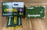 Lot of 3 Remington SLUGGERÂ® Rifled Slug 12 Gauge 3â€? 1oz