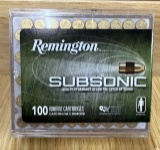 Remington Subsonic .22LR 40gr 100rds