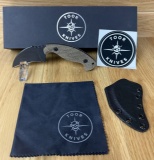 NEW - Toor Knives Karsumba - Green Micarta