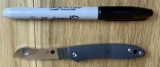 Spyderco Roadie Pen Knife C189PGY - Made in Italy #2