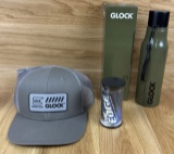 Glock Trigger + GLOCKÂ® Perfection Ballcap + Large TEKMAT AR-15 + 250pk Patches + GLOCK Thermos
