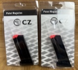 Lot of 2 - CZ-USA Magazine P-10 S, 9mm, 12rd, Reverse and Ambi
