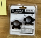 Leupold 1â€ Low Matte 55870 Rifleman Detachable Rings #1