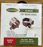Weaver Classic Mount 30mm High Matte 49120 - See photo for Details