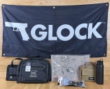 Lot of GLOCK Supply and Accessories w/GLOCK Flag
