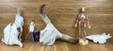 Cow Skulls and Anatomical Model Man - Taxidermy Bone