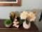 Gold Heart Decor & Florals