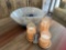 Glass Bowl & Candles