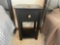 Black Wood Nightstand